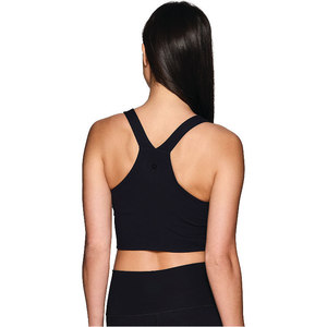 OEM personnalisé nouveau 2024 LOGO adulte noir Yoga soutien-gorge rembourré dames sans couture femmes sport soutien-gorge haut fitness en gros du Bangladesh - Product Image 6