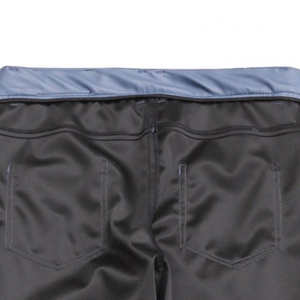 Diseño de logotipo personalizado Moto Racing Pantalón de cuero Alto Último diseño de cuero de vaca Antiarrugas Pantalón de hombre Pantalones de cuero teñido liso - Product Image 6