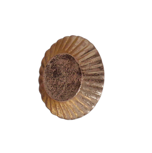 Vente en gros Design unique en vrac Plaque de bougie en métal décorative de luxe en fer Placage en laiton Utilisation pour la décoration intérieure personnalisée - Product Image 2