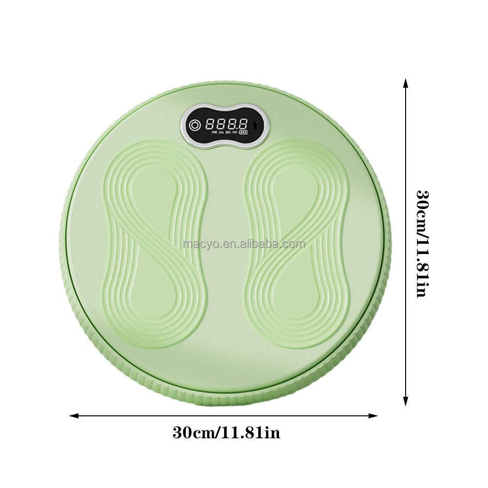 Plateau Tournant D'exercice Pour Taille | Disque Twist En Bois Pour Abdos Et Entraînement Du Tronc