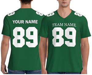 Camiseta de fútbol personalizada para hombre, camiseta de uniforme deportivo personalizado con nombre y número de equipo impreso, cree su propio conjunto de estilo - Product Image 6