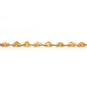 เจาะเหลี่ยมเพชรพลอย Citrine ธรรมชาติขนาดเส้นตัดฟรีหินบำบัดอัญมณีหลวมสำหรับทำเครื่องประดับ - Product Image 3
