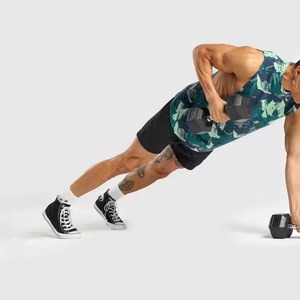 Chaleco personalizado de verano para hombre, gimnasio, entrenamiento, Fitness, Stringer, último diseño, sublimación, Top, ropa exterior informal para culturismo - Product Image 4