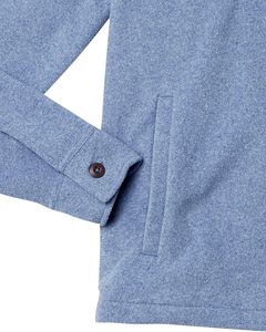 Meilleur prix Veste d'hiver pour homme Nouveau style Tissu denim très résistant avec col montant et capuche Étiquette personnalisée - Product Image 2