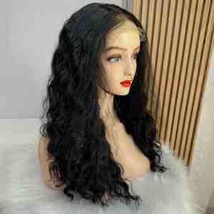 Extensions de cheveux humains vietnamiens perruques ondulées à trame unique couleur naturelle bonne qualité - Product Image 2