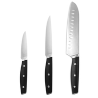 Ensemble de couteaux de cuisine professionnels en acier inoxydable, couteaux de chef ultra-affûtés pour la maison, les restaurants et la restauration