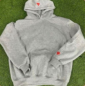 Survêtement de sport de luxe de haute qualité personnalisé, vêtements de sport de marque, vente en gros de sweats à capuche unis pour homme - Product Image 1