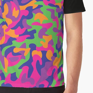 Pro Gaming Jersey Neon Trim Digital Camo Textura Personalizada Esports Team Shirt Esports Uniforme Digital Camo Base - Product Image 6