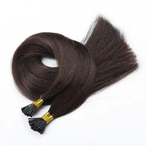 Extensions de luxe blond platine Remy I-Tip ton clair pour un style sans couture et durable - Product Image 4