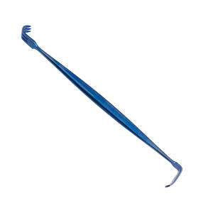 Ensemble de rétracteurs chirurgicaux de haute qualité Parker Langenbeck, rétracteur manuel, 2 pièces, acier inoxydable, titane, instrument chirurgical - Product Image 3