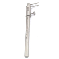 Jauge coulissante Vénus faciale vernier de chirurgie dentaire professionnelle d'acier inoxydable 0mm-80mm