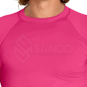 Fabricant pakistanais dernière conception chemises de compression Spandex Polyester chemises de compression pour hommes - Product Image 4