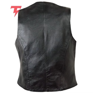 Promotion : Nouveau Gilet de Motard en Cuir Élégant avec Boutons et Fermeture Triple Boutonnage Imperméable pour Hommes - Vente Flash Haute Qualité - Product Image 6