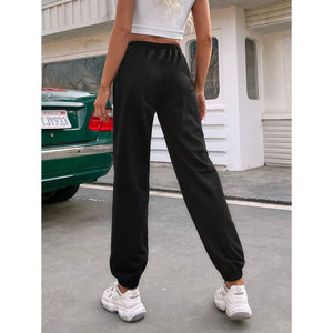 Pantalones Deportivos Ligeros de Algodón para Mujer, Suaves para Invierno, Gimnasio, Yoga y Correr, con Cintura Ajustable y Bolsillos - Product Image 2