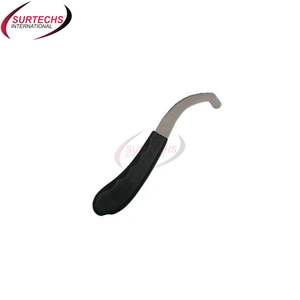 Instrument chirurgical de soins de la vie d'outil de retrait d'oeufs de Bot d'acier inoxydable de haute précision avec la poignée en plastique pour le couteau de sabot de vaches - Product Image 4