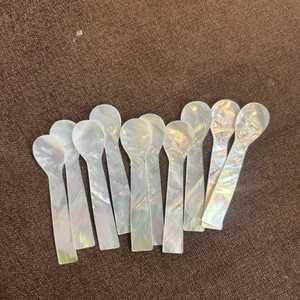 ช้อนคาเวียร์แบบพรีเมี่ยมสำหรับคุณแม่ทำมือช้อนเปลือกหอยขัดเงาเป็นมิตรกับสิ่งแวดล้อมสำหรับร้านอาหารโรงแรมและรับประทานอาหารที่บ้าน - Product Image 3