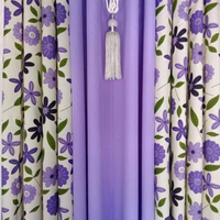 Rideaux de haute qualité en tissu mousseline pour la maison, l'hôtel et le bureau, textiles de maison, ensembles de 3 pièces, rideaux de fenêtre pour le salon
