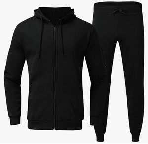 Survêtement de sport en molleton de coton personnalisé pour hommes vêtements de sport d'hiver grande taille pour unisexe - Product Image 2