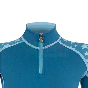 Sudadera de Equitación para Mujer al por Mayor, Manga Larga, Impermeable, Cortavientos, de Poliéster y Elastano, Ropa Deportiva - Product Image 2