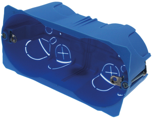 กล่องติดผนังแบบฝัง 4 ช่อง IP20 สำหรับผนังยิปซัม - Product Image 1
