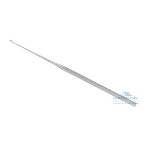 SHEEHY Stainless Steel Knife Curette Weaponlarge 2.5MM 6 1/2IN Manual ENT Surgical <b>Instrument</b> DE-2495 CE ISO Certified Class I - Product Image 1