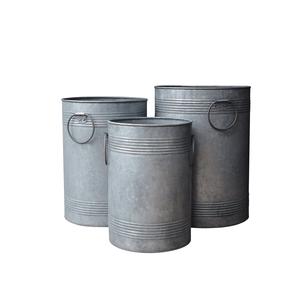 Grossiste Jardinière écologique galvanisée en fer avec poignée en corde pour la culture de plantes multiples dans le jardin domestique Baignoire personnalisable - Product Image 6