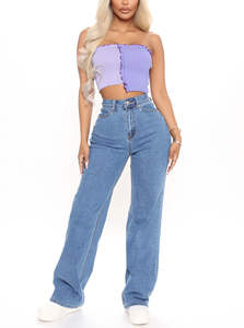 2026 High Quality New Arrivals Fashion Women <b>Jean</b> Pants <b>Baggy</b> <b>Ladies</b> Denim <b>Jeans</b> Pants High Waist <b>Baggy</b> Oversize <b>Jean</b> Pants - Product Image 4