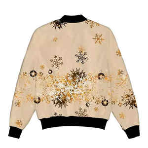 แจ็กเก็ตสไตล์คลาสสิกสำหรับนักศึกษาเสื้อนอกลำลองงานปักลายสำหรับฤดูกาล - Product Image 6