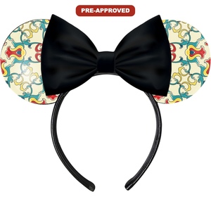 Diadema Personalizada con Diseño de Caleidoscopio, Hecha a Medida, Accesorio para el Cabello con Orejas de Ratón - Product Image 1