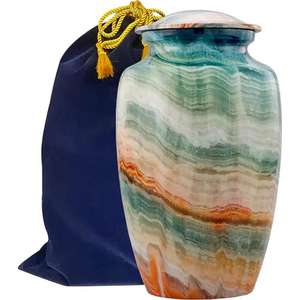 Urna de cremación de recuerdo, urnas de alta calidad para entierro humano, cenizas, recuerdo, urnas humanas conmemorativas, regalo funerario - Product Image 1