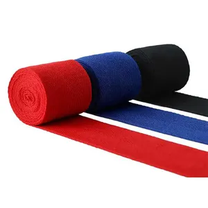 Individuelles elastisches Boxbandage 5 m Kickboxen-Handbandagen Sport Polyester-Handbandagen Boxschweißband 180 Zoll Boxschweißbandage