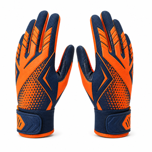 Gants de football avec surface texturée sur la paume, matériau respirant et ajustement sécurisé pour l'entraînement, la pratique et les matchs. - Product Image 4