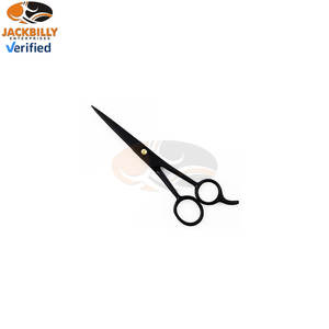 Tijeras Profesionales para Cortar Cabello para Barberos, Mano Derecha, Punta Roma, Acero Inoxidable Japonés J2, para Uso en Salón, Azul, Negro, Marrón - Product Image 6