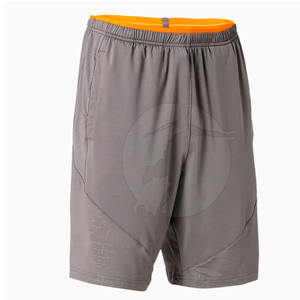 กางเกงวิ่งผู้ชายดีไซน์ล่าสุด ราคาขายส่ง รับผลิตแบรนด์ส่วนตัว เสื้อผ้าออกกำลังกาย ระบายอากาศได้ดี คุณภาพสูง สีพื้น เอวยางยืด - Product Image 3