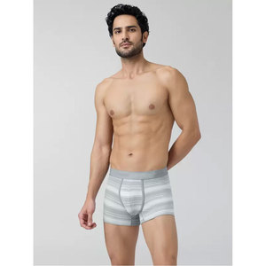 Venta al por mayor de Calzoncillos Bóxer con logotipo personalizado, ropa interior de poliéster y algodón, calzoncillos transpirables sin costuras, bóxer para hombre, pedidos al por mayor - Product Image 2