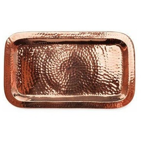 Bandejas de servicio de metal de bajo precio en stock, plato de forma rectangular con personalización de mango disponible para artículos de comedor y servicio - Product Image 4