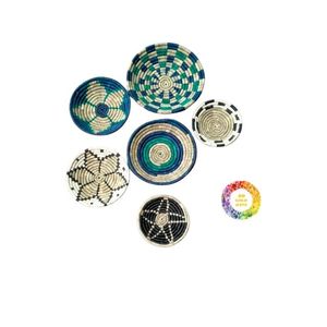 Wholesale Handwoven Seagrass <b>Wall</b> <b>Plates</b> | Natural Boho Home Decor & Art - Product Image 3