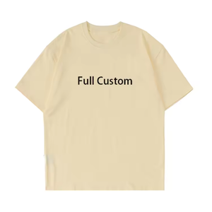 Camiseta Extra Grande Personalizada 2025, 100% Algodón, Cuello Redondo, Estilo Europeo, Corte Holgado, Manga Corta de Verano, 220 Gramos, para Hombre, Cómoda - Product Image 3