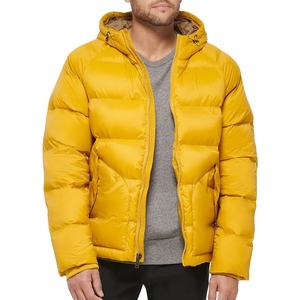 Best Selling Canvas Winter <b>Men's</b> Puffer Jacket Solid Color Breathable High Quality Stand Collar Outdoor Use Front Pocket 2026 - Product Image 1