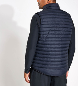 Chaleco acolchado ligero para hombre, sin mangas, para invierno, para exteriores, cálido, informal, para trabajo, cortavientos, cómodo - Product Image 3