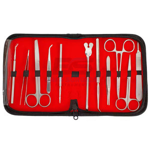 Kit chirurgical professionnel avec instruments en acier inoxydable de qualité médicale pour la chirurgie générale et les procédures cliniques - Product Image 3