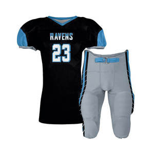 Uniforme de football américain personnalisé en gros maillots personnalisés de meilleure qualité avec motif de numéro unique de style pantalon - Product Image 1