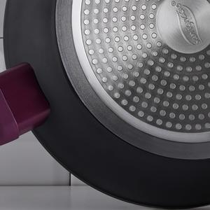 Set di 3 padelle San Ignacio 20/24/28 in alluminio forgiato, compatibili con l'induzione + Set di 16 posate in acciaio inox - Product Image 3