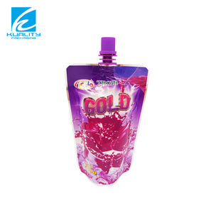 Sacchetto di plastica stampato personalizzato da 200ml da 250ml in alluminio da 300ml, sacchetto per beccuccio liquido - Product Image 4