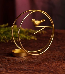 New Round Candle <b>Stand</b> Aluminum Casted Gold Finished Decorative Wedding Decoration Candle Holder <b>Stand</b> - Product Image 5