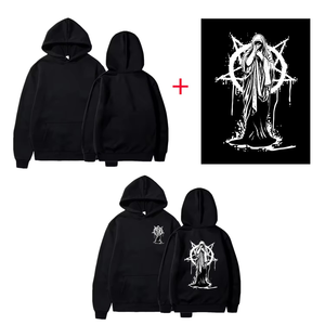 เสื้อฮู้ดลำลองสำหรับผู้ชายและผู้หญิงเสื้อมีฮู้ดเสื้อสวมหัวสีทึบเสื้อสเวตเชิ้ตสตรีทแบบมีสไตล์โลโก้แบรนด์ของคุณแบบกำหนดเองของขวัญแบบกำหนดเอง - Product Image 5