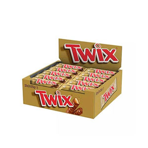 Twix au chocolat noir, biscuit croustillant et caramel enrobé de chocolat noir, 50g - Product Image 1