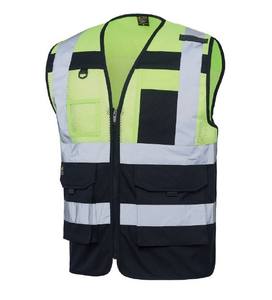 เสื้อกั๊กตาข่ายทางเทคนิคผ้า TBS-5014 T-BUC แบรนด์เกาหลี, เสื้อกั๊กโพลีเอสเตอร์/ ไนลอนผสม EN ISO 20471 - Product Image 2