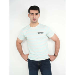 BAYAN 100% Cotton Casual Summer T-Shirt 300g Jersey Slim Fit Silk Screen <b>Printing</b> Compressed Fitness T-Shirt - Product Image 3