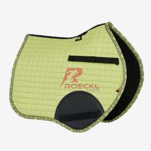 Tissu en coton durable en gros avec doublure douce rembourrage confortable pour l'équitation entraînement tapis de selle anglais - Product Image 5